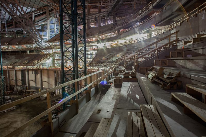 Illustration for article titled An Illicit Tour Of The New Vikings Stadium